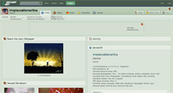 Desktop Screenshot of irreplaceablemartina.deviantart.com