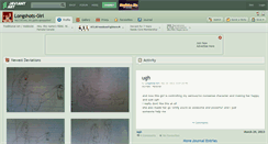 Desktop Screenshot of longshots-girl.deviantart.com