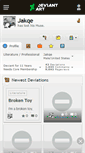 Mobile Screenshot of jakqe.deviantart.com