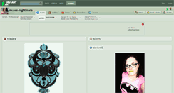 Desktop Screenshot of muses-nightmare.deviantart.com
