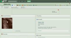 Desktop Screenshot of hotaru-chin.deviantart.com