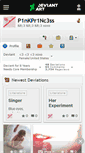 Mobile Screenshot of p1nkpr1nc3ss.deviantart.com