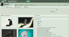 Desktop Screenshot of fallowtail.deviantart.com