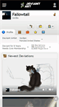 Mobile Screenshot of fallowtail.deviantart.com