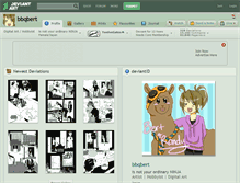 Tablet Screenshot of bbqbert.deviantart.com