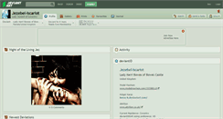 Desktop Screenshot of jezebel-iscariot.deviantart.com