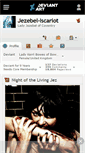 Mobile Screenshot of jezebel-iscariot.deviantart.com