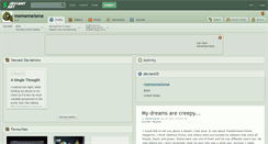 Desktop Screenshot of mememeisme.deviantart.com