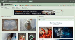 Desktop Screenshot of dark-angel-033.deviantart.com