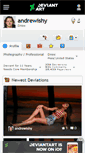 Mobile Screenshot of andrewishy.deviantart.com