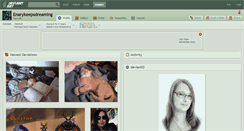 Desktop Screenshot of enarykeepsdreaming.deviantart.com