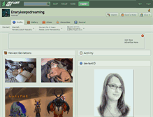 Tablet Screenshot of enarykeepsdreaming.deviantart.com