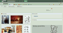 Desktop Screenshot of kellynoel.deviantart.com