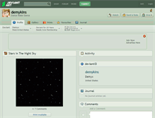 Tablet Screenshot of demykins.deviantart.com
