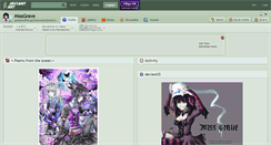 Desktop Screenshot of missgrave.deviantart.com