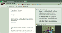 Desktop Screenshot of legion-of-the-horde.deviantart.com