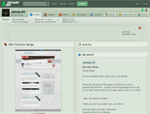 Tablet Screenshot of jamaleh.deviantart.com
