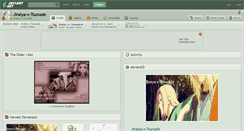 Desktop Screenshot of jiraiya-x-tsunade.deviantart.com