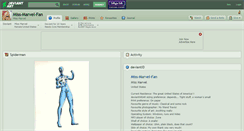 Desktop Screenshot of miss-marvel-fan.deviantart.com