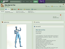 Tablet Screenshot of miss-marvel-fan.deviantart.com