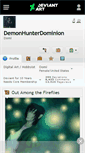 Mobile Screenshot of demonhunterdominion.deviantart.com