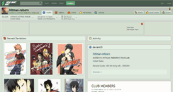 Desktop Screenshot of hitman-reborn.deviantart.com