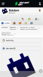 Mobile Screenshot of botdom.deviantart.com