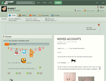 Tablet Screenshot of eveey1.deviantart.com