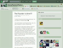 Tablet Screenshot of dannyphantomphans.deviantart.com