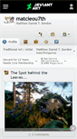 Mobile Screenshot of matcieou7th.deviantart.com