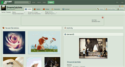 Desktop Screenshot of dreamscatchme.deviantart.com