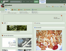 Tablet Screenshot of dollyadore.deviantart.com