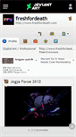 Mobile Screenshot of freshfordeath.deviantart.com