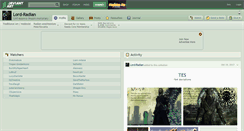 Desktop Screenshot of lord-radian.deviantart.com