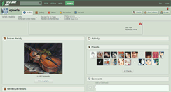 Desktop Screenshot of ephorie.deviantart.com