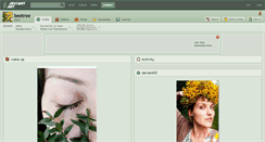Desktop Screenshot of beetree.deviantart.com