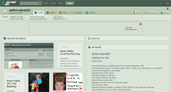 Desktop Screenshot of anthro-slave201.deviantart.com