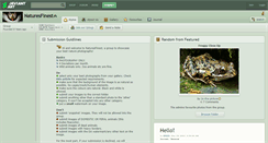 Desktop Screenshot of naturesfinest.deviantart.com