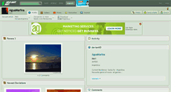 Desktop Screenshot of aguamarina.deviantart.com