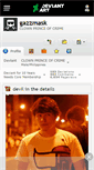 Mobile Screenshot of gazzmask.deviantart.com