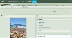 Desktop Screenshot of anna-love.deviantart.com