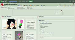 Desktop Screenshot of da1andonlyanimegirl.deviantart.com