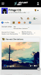 Mobile Screenshot of fringe135.deviantart.com