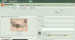 Desktop Screenshot of captainonimaru.deviantart.com