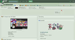 Desktop Screenshot of leviathanofuda.deviantart.com