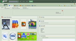 Desktop Screenshot of gonei.deviantart.com