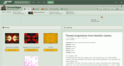 Desktop Screenshot of chronosgiegue.deviantart.com