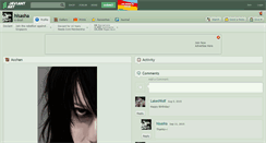 Desktop Screenshot of hisasha.deviantart.com