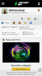 Mobile Screenshot of demoncloud.deviantart.com