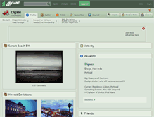 Tablet Screenshot of digaas.deviantart.com